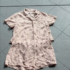 American Eagle Pajama/Lounge short set